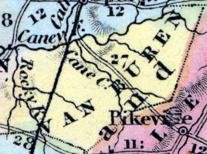 Van Buren County, Tennessee, 1857