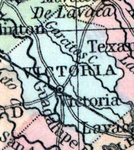 Victoria County, Texas, 1857