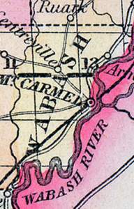 Wabash County, Illinois, 1857
