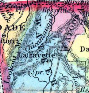 Walker County, Georgia, 1857