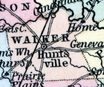 Walker County, Texas, 1857