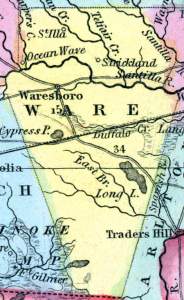Ware County, Georgia, 1857