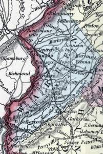 Warren County, New Jersey, 1857