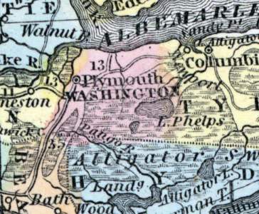 Washington County, North Carolina, 1857