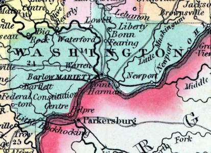 Washington County, Ohio, 1857