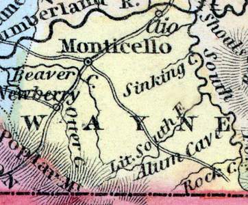 Wayne County, Kentucky, 1857