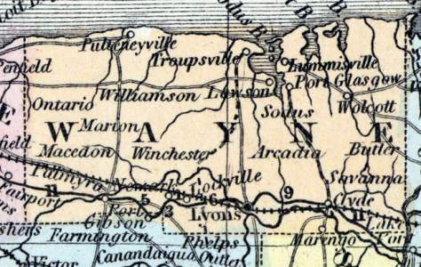 Wayne County, New York, 1857