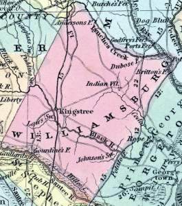 Williamsburg District, South Carolina, 1857