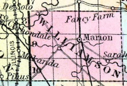 Williamson County, Illinois, 1857