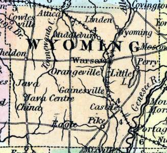 Wyoming County, New York, 1857