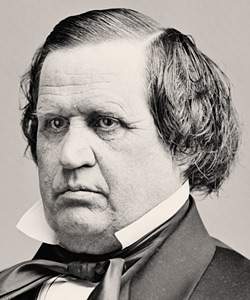 Nathan Clifford, Brady image, detail