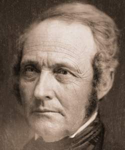Jacob Collamer, half-length portrait, detail