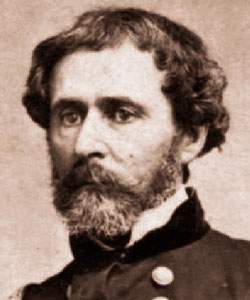 John Charles Fremont, bust view, detail