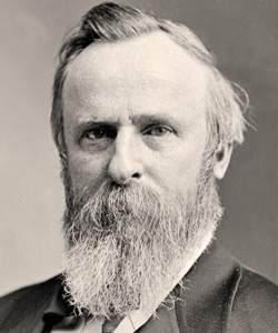 Rutherford Birchard Hayes, detail
