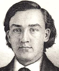John Hays, engraving, detail