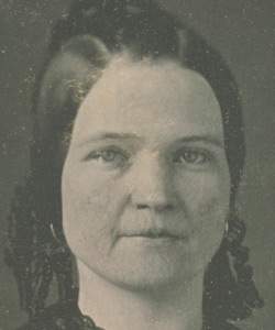 Mary Todd Lincoln, circa 1846, detail