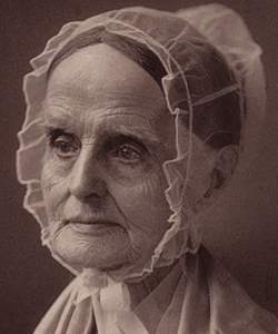 Lucretia Coffin Mott, detail