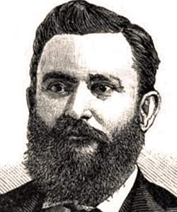 William Calvin Oates, circa 1880, detail