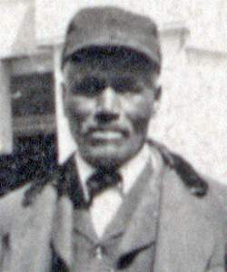 Noah Pinkney, circa 1910, detail