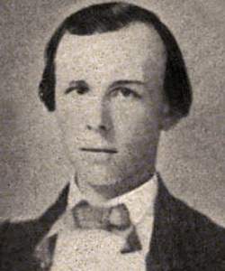 James Ryder Randall, circa 1861, detail