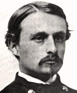 Robert Gould Shaw, photograph, 1863, detail