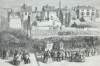 Cornerstone dedication ceremony, new Masonic Temple, Baltimore, Maryland, November 20, 1866, artist's impression.