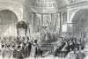 Second Plenary Council Meeting of the U.S. Roman Catholic Church, Baltimore, October 7, artist's impression.