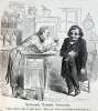 "Extract Const. Amend.," cartoon, Harper's Weekly Magazine, October 27, 1866.