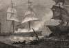 Collision at Sea, December 1, 1866, artist's impression, detail.