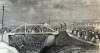 The deadly platform collapse at Johnstown, Pennsylvania, September 14, 1866, artist's impression, detail.