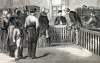 Freedmen's Bureau Offices, Richmond, Virginia, 1866, artist's impression, detail.