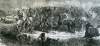 The Fetterman Fight, near Fort Phil Keaney, Dakota Territory, December 21, 1866, artist's impression, detail.