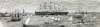 Arrival in New York Harbor of the S.S. Great Eastern, April 8, 1867, artist's impression.