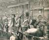 Mardi Gras, New Orleans, Louisiana, March 6, 1867, artist's impression, detail.
