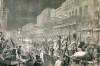 Mardi Gras, New Orleans, Louisiana, March 6, 1867, artist's impression, zoomable image.