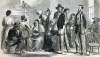 "Creole Night" at the French Opera House, New Orleans, Louisiana, artist's impression