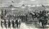 Gunfight with Stagecoach Robbers, Myers Ravine, Nevada County, California, May 17, 1866, artist's impression