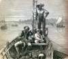 Fishing in the Sea Islands, Georgia, March 1867, artist's impression.