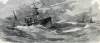 Sinking of the S.S. Daniel Webster, October 3, 1866, artist's impression.