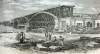New Susquehanna Bridge, Havre de Grace to Perryville, Maryland, December 1866, artist's impression.