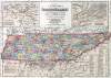 Tennessee, 1857, zoomable map