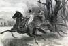 Murder of Tennessee State Senator Almon Case, January 11, 1867, artist's impression.
