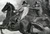 Murder of Tennessee State Senator Almon Case, January 11, 1867, artist's impression, detail.