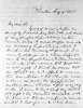 Owen Lovejoy to Abraham Lincoln, August 4, 1858 (Page 1)
