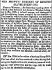 “‘Old Brown’s’ Company of Rescued Slaves Burnt Out,” Boston (MA) Liberator, April 8, 1859