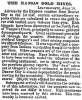 “The Kansas Gold Mines,” Cleveland (OH) Herald, June 11, 1859