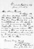 Alonzo J. Grover to Abraham Lincoln, January 9, 1860 (Page 1)