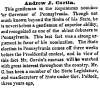 “Andrew J. Curtin,” Chicago (IL) Press and Tribune, March 1, 1860