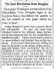 “The Last Revelation from Douglas,” (Jackson) Mississippian, April 3, 1860