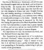 "The Black Republican Nominees," Fayetteville (NC) Observer, May 21, 1860